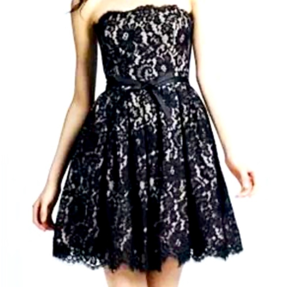 Nieman Marcus Roberto Rodriguez For Target Black Lace Cocktail Dress SZ … - Picture 2 of 13